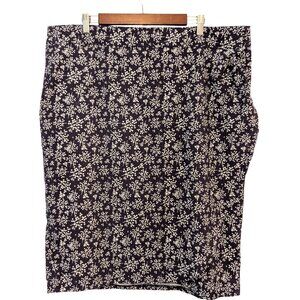 Ripskirt Womens Size XXL Purplish Gray Berry Floral Length 3 Coverup Wrap Skirt